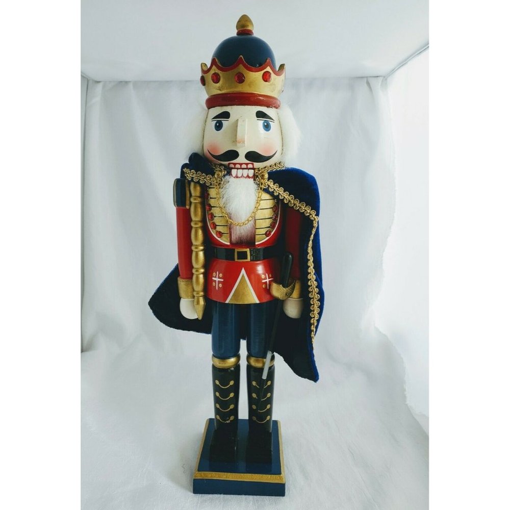 Rare Vintage Nutcracker 15"  Decoration Christmas
